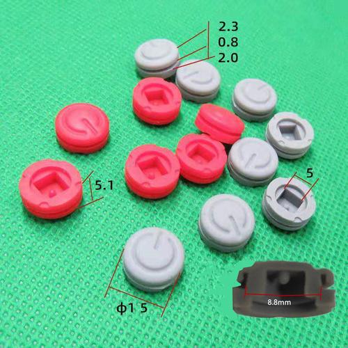 硅橡胶单点按键导电按钮玩具开关弹片按钮源头工厂电源键胶帽定制￥0.